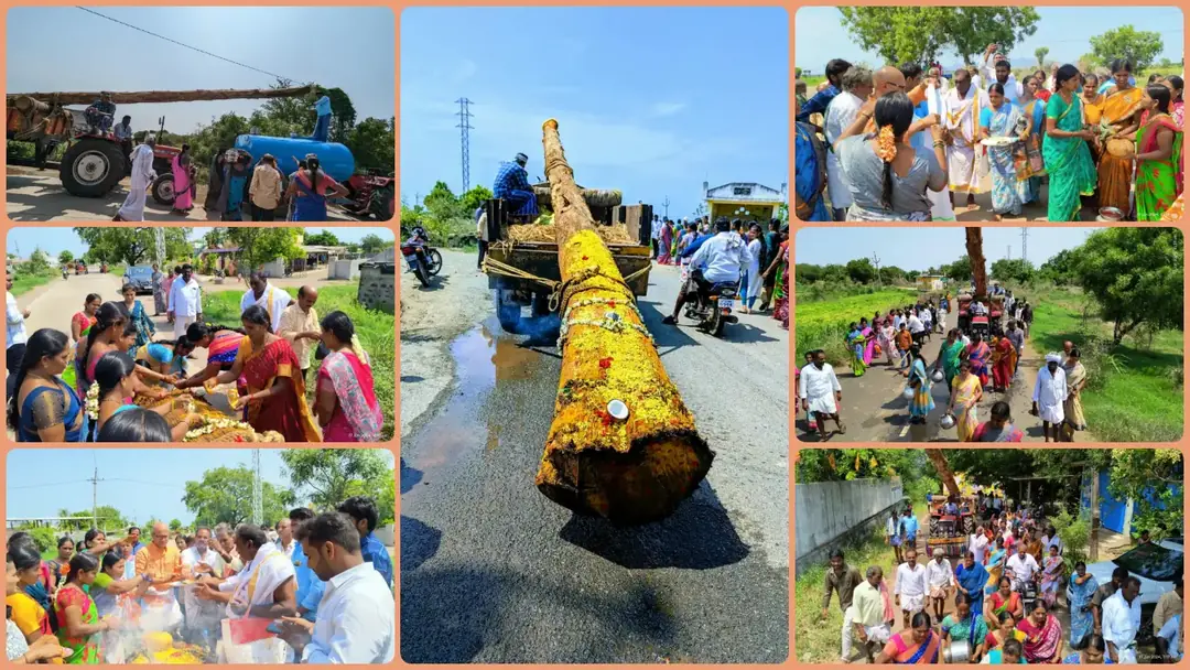 Dwajasthambam: A Majestic Procession of Faith